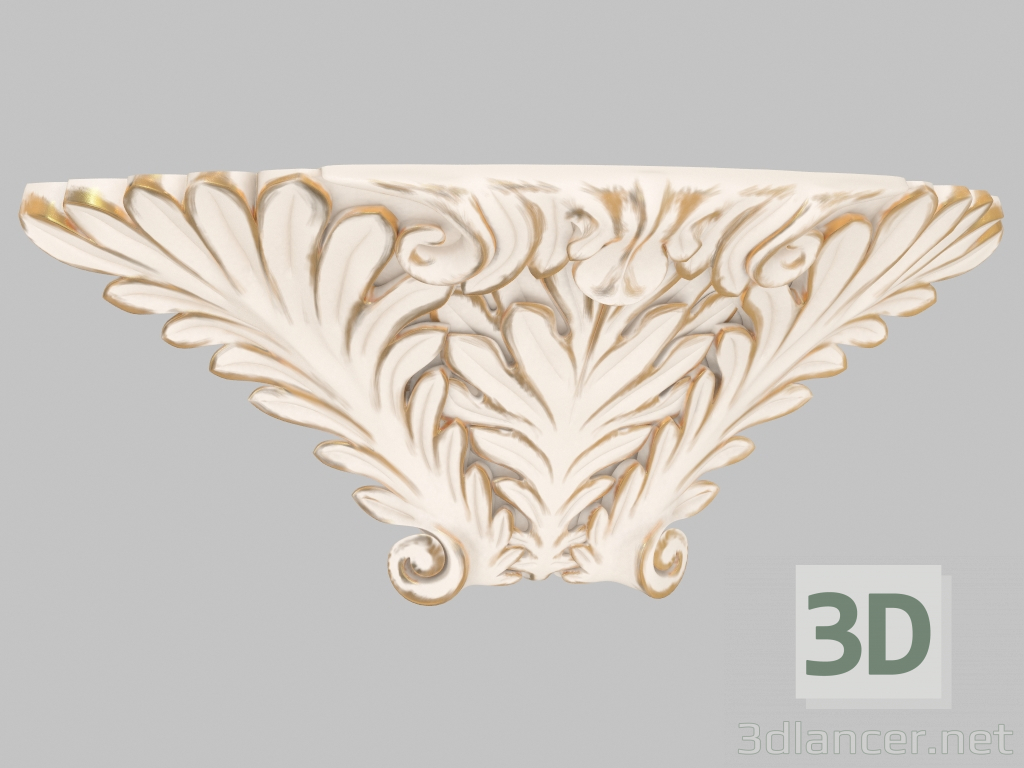 modèle 3D Sconce Cornisa (1324-1W) - preview