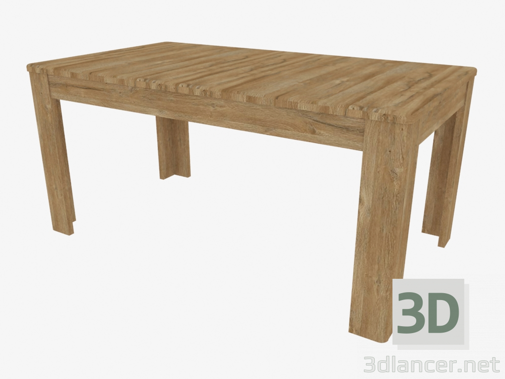 3d model Mesa de comedor plegable (TIPO CNAT03) - vista previa