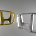 Modelo 3d Honda logo - preview