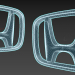 Modelo 3d Honda logo - preview