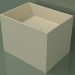 modello 3D Lavabo da appoggio (01UN22101, Bone C39, L 48, P 36, H 36 cm) - anteprima