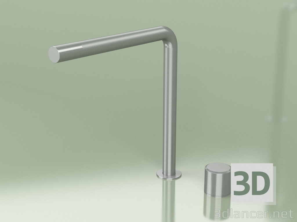 Modelo 3d Misturador hidro-progressivo de 2 furos com bico giratório H 259 mm (16 08, AS) - preview