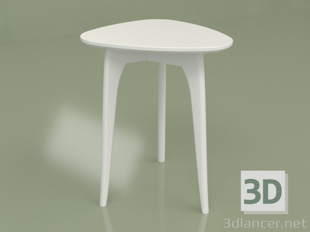 3d model Side table Mn 585 (White) - preview