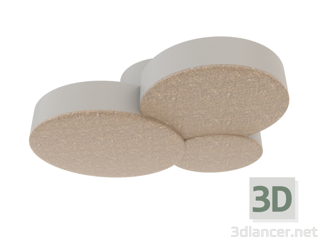 modello 3D Lampadario da soffitto (5766) - anteprima