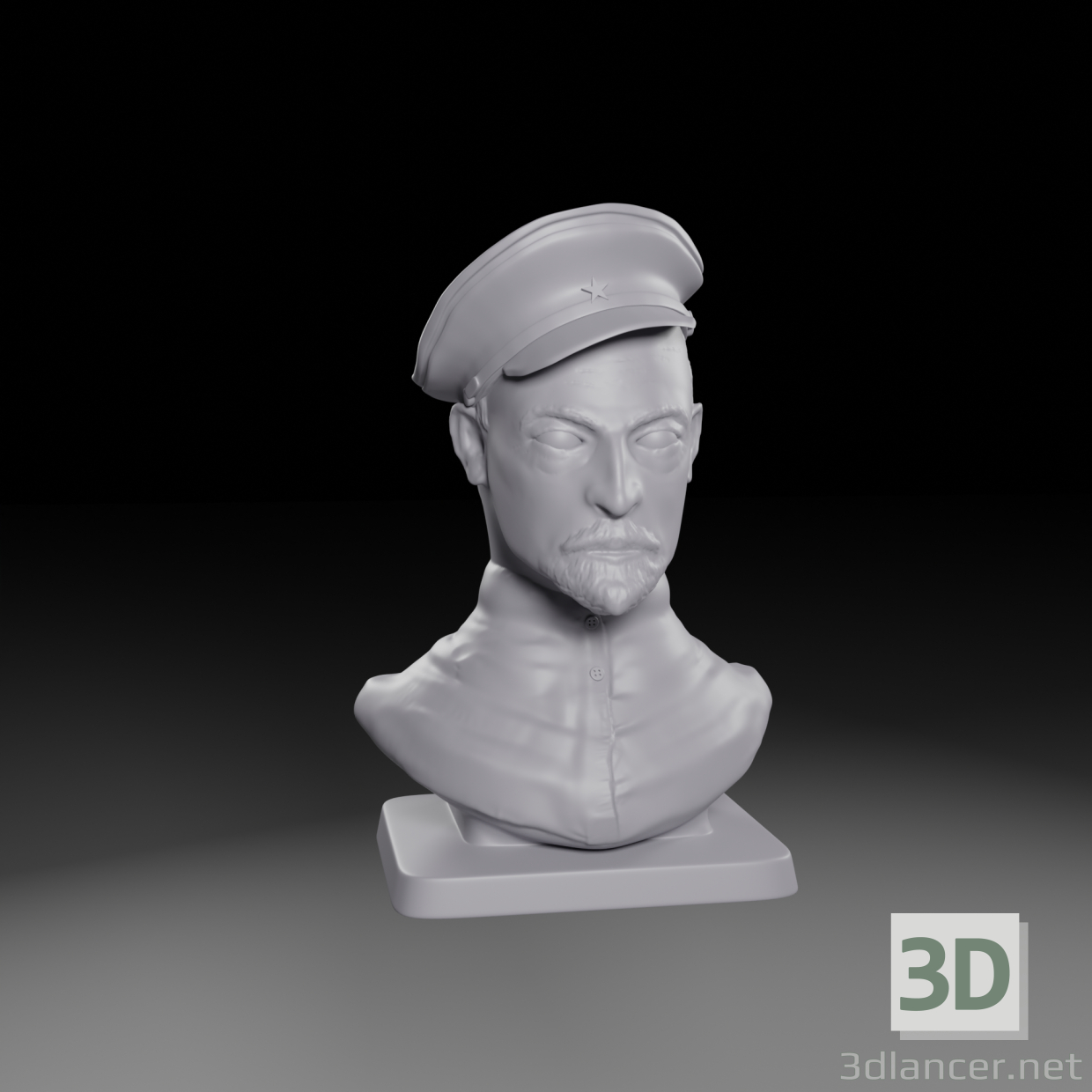 3d Felix Dzerzhinsky model buy - render