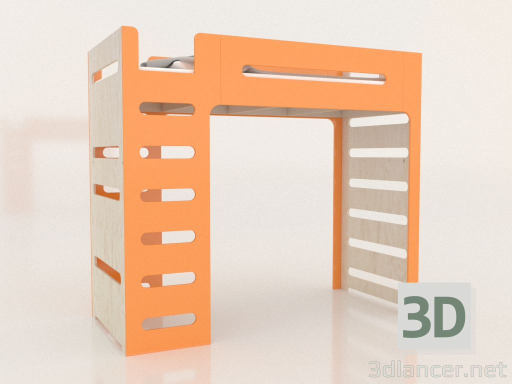 modello 3D Letto a soppalco MOVE GL (FOMGL2) - anteprima