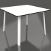 3d model Dining table 100 (White, Phenolic) - preview