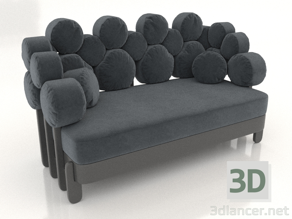 3D Modell IKRA kleines Sofa (Option 2) - Vorschau