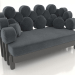 3D Modell IKRA kleines Sofa (Option 2) - Vorschau