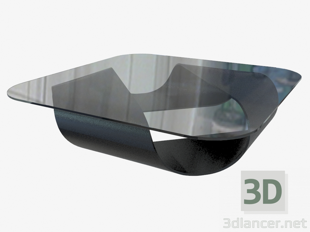 Modelo 3d Mesa de centro Mobius - preview