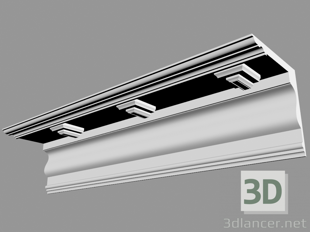 3D Modell Traufe Traufe (KT38 + Verlängerung) - Vorschau