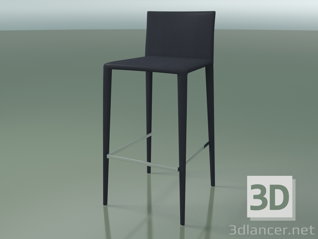 modello 3D Sedia da bar 1712 (rivestimento in pelle pieno) - anteprima