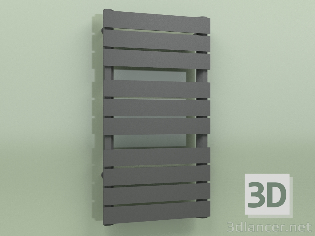 3d model Heated towel rail - Muna (905 x 500, RAL - 9005) - preview