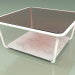 3D Modell Couchtisch 001 (Broniertes Glas, Metallmilch, Carrara-Marmor) - Vorschau