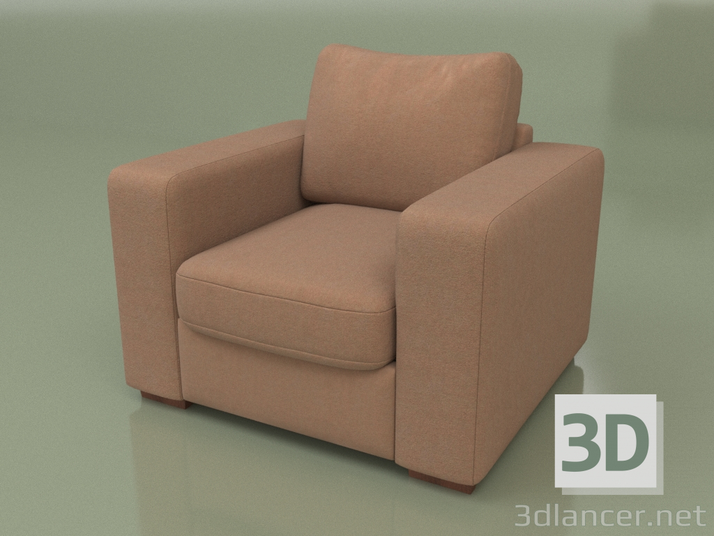 3d model Sillón Morti (Salón 7) - vista previa