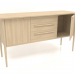 modello 3D Mobile MC 01 (con anta aperta) (1660x565x885, legno bianco) - anteprima