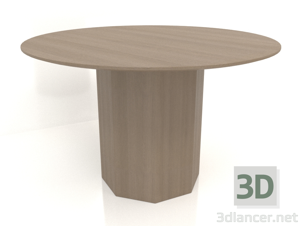 3d model Dining table DT 11 (D=1200х750, wood grey) - preview