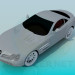 modello 3D Mercedes SLR - anteprima