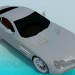 modello 3D Mercedes SLR - anteprima