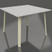 modèle 3D Table à manger 100 (Or, DEKTON) - preview