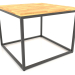 3d model Square coffee table (WOOD FLOOR, 60X60X44) - preview