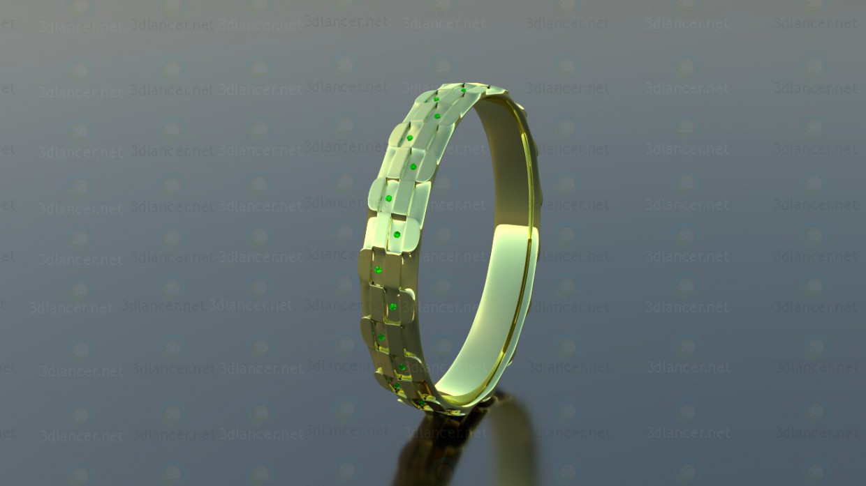 modèle 3D Bague 9 - preview