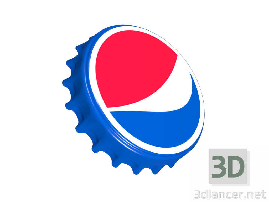 3d пробка pepsi модель купити - зображення