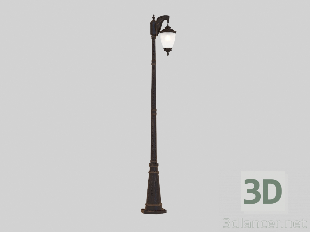 3d model Mensaje farola Guardia (1335-1F) - vista previa