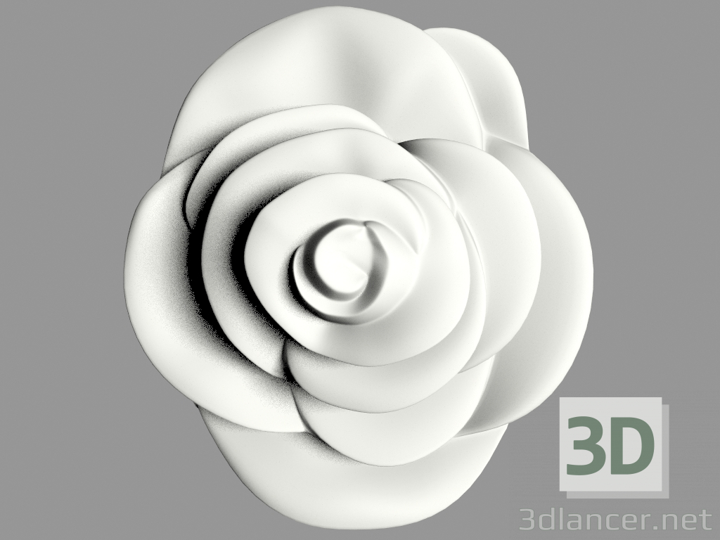 Modelo 3d Decoração de parede (Ф114) - preview