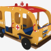 3D modeli Çocuk oyun ekipmanları Ambulans (5113) - önizleme