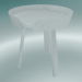 3d model Coffee table Around (Small, White) - preview