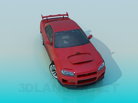 3D Modell Nissan Skyline - Vorschau