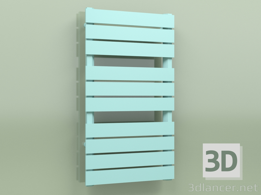 3d model Heated towel rail - Muna (905 x 500, RAL - 6034) - preview