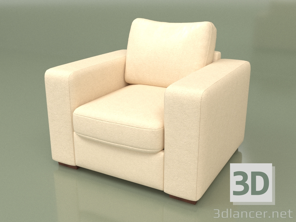 3d модель Кресло Мorti (Lounge 1) – превью