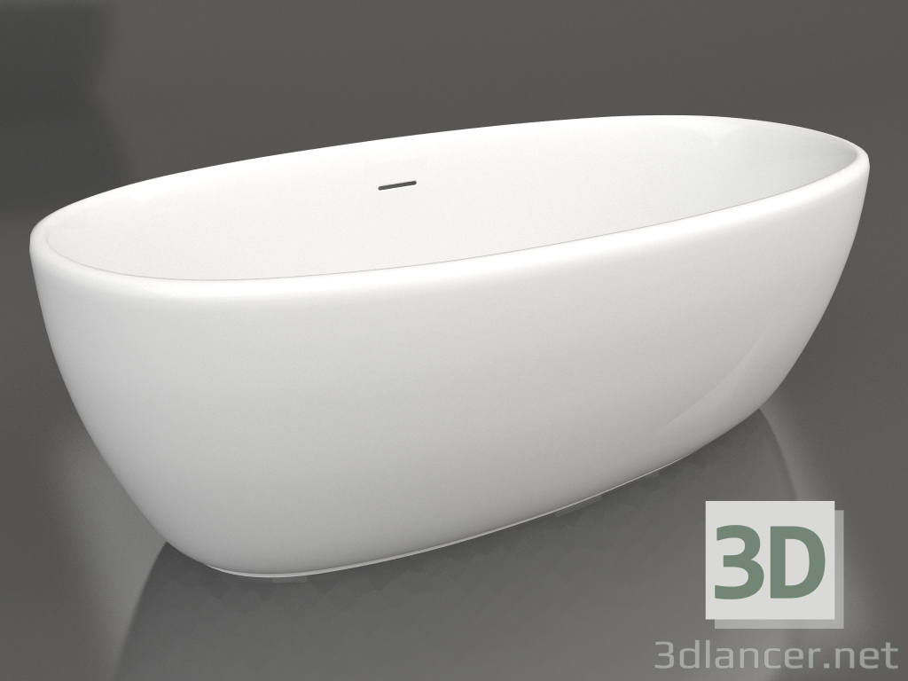 3D modeli LUCE küvet 170x85 - önizleme