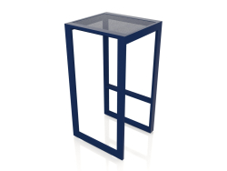 Tabouret haut (Bleu nuit)