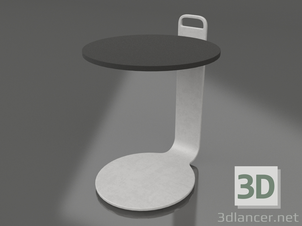 3d модель Стіл кавовий Ø36 (Agate grey, DEKTON Domoos) – превью