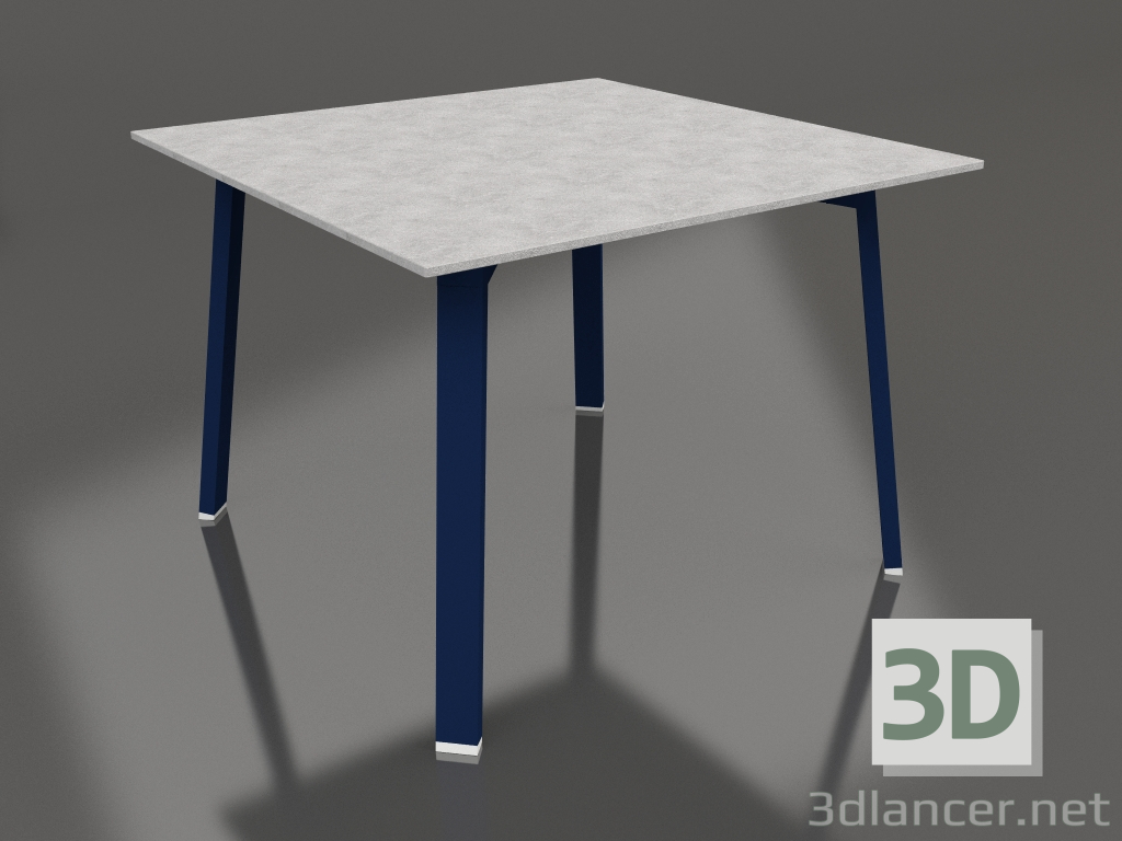 3d модель Стол обеденный 100 (Night blue, DEKTON) – превью