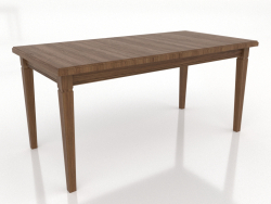 Tavolo da pranzo TRANSFORM 1600x800 mm (piegato, noce chiaro)