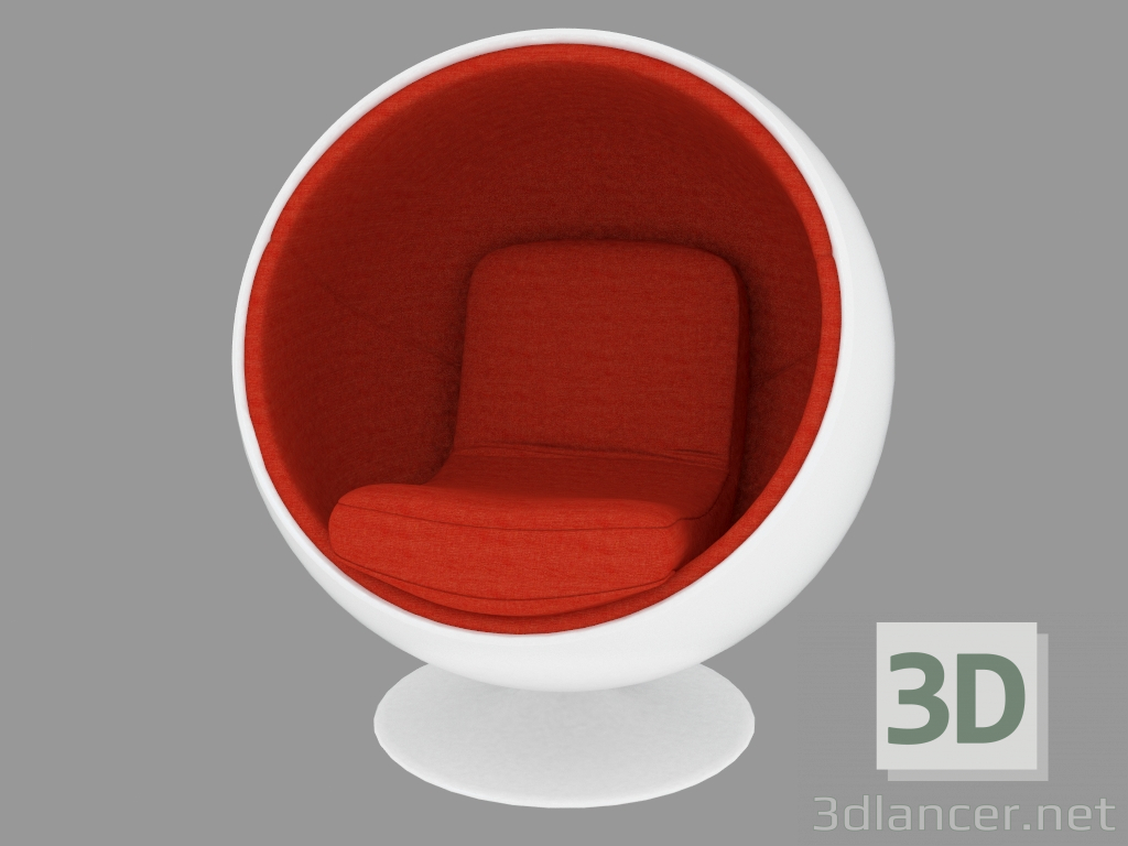 3d model Armchair Ball Chair - preview