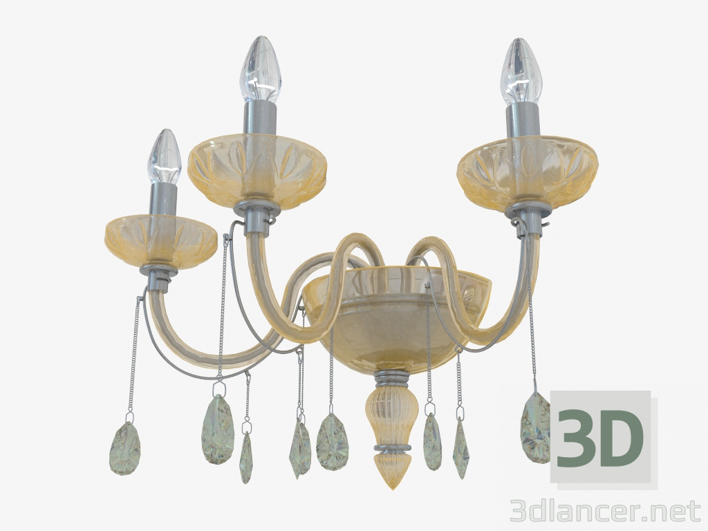 3d model Sconce Alvada (2911 3W) - preview