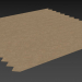 modello 3D di Parquet in pino, chevron. comprare - rendering