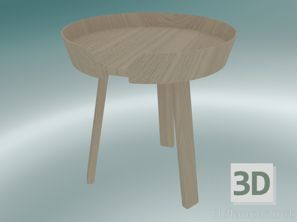 Modelo 3d Mesa de centro Around (Small, Oak) - preview