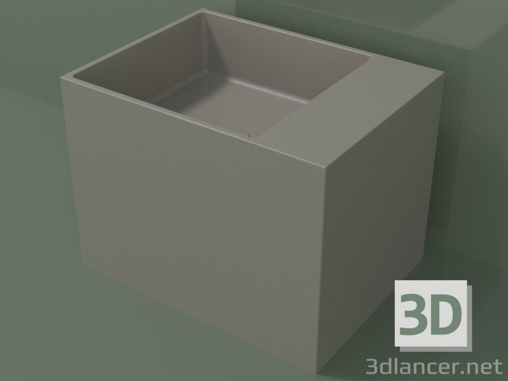 3D modeli Tezgah üstü lavabo (01UN22102, Clay C37, L 48, P 36, H 36 cm) - önizleme