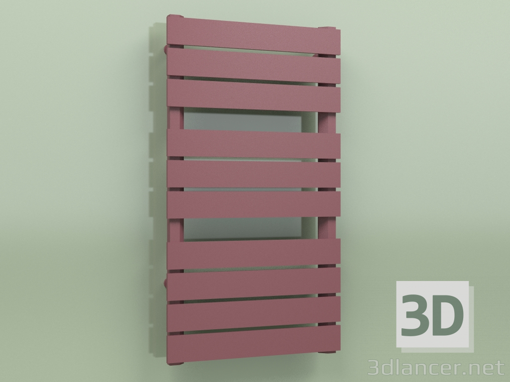 3d model Heated towel rail - Muna (905 x 500, RAL - 3005) - preview