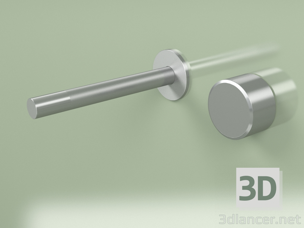 Modelo 3d Misturador hidro-progressivo de parede com bico L 190 mm (16 10, AS) - preview