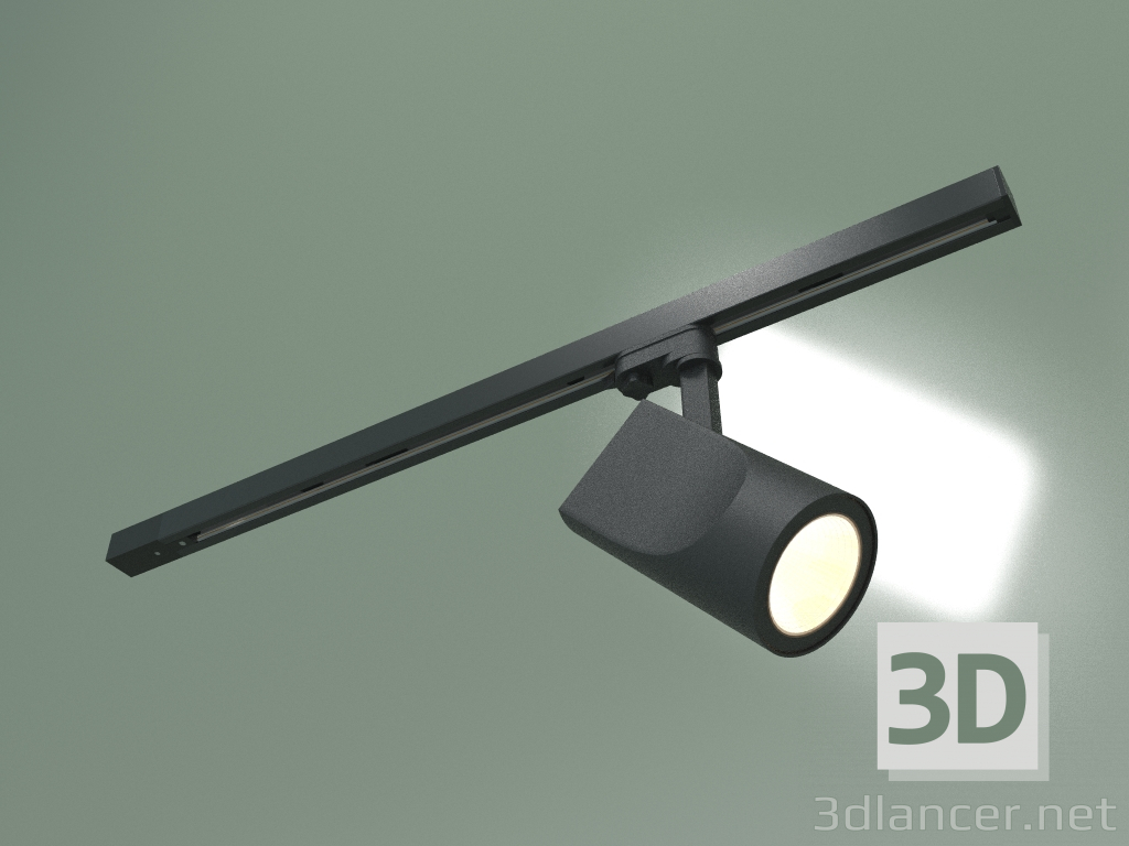 3D modeli Vista LTB15 Trifaze Busbar Track LED Işık (Siyah) - önizleme