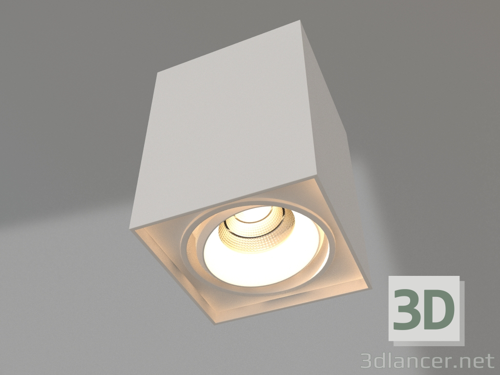 3D modeli Lamba SP-CUBUS-S100x100-11W Day4000 (WH, 40 derece, 230V) - önizleme