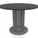 modèle 3D Table club Ø90 (Anthracite) - preview