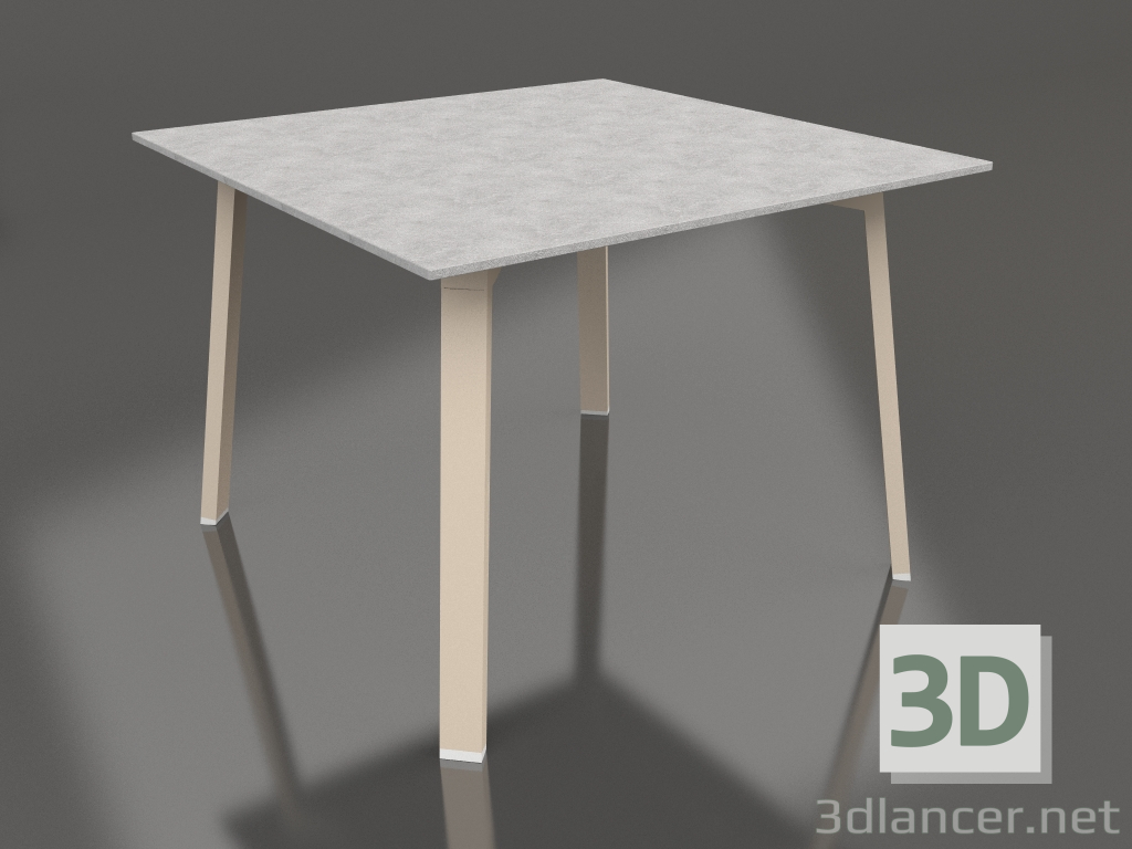 3d model Mesa de comedor 100 (Arena, DEKTON) - vista previa